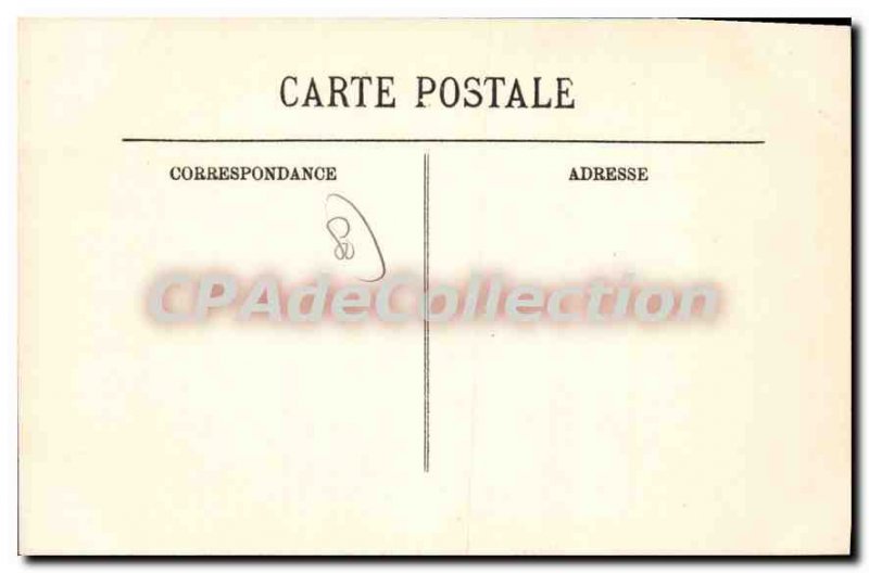 Old Postcard Cayeux The Beach