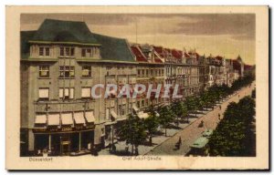 Postcard Old Dusseldorf Graf Adolf Strabe