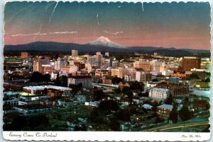 M-12671 Portland Oregon and Mt Hood