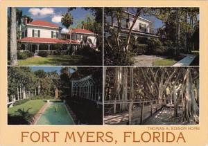 Florida Fort Myers Thomas A Edison Winter Home Multi View