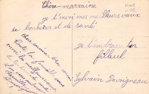 Tinted Children with Teddy Bears Postcard