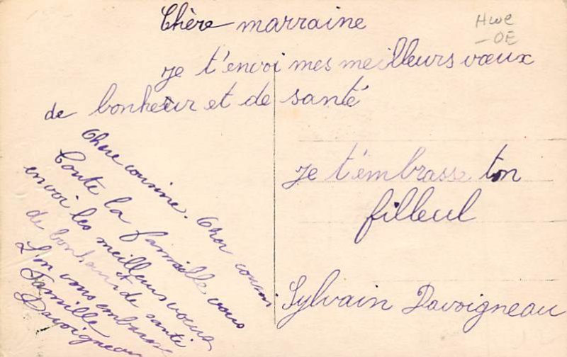 Tinted Children with Teddy Bears Postcard