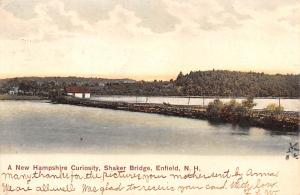 Bridge Enfield, New Hampshire NH USA Shaker Postcard