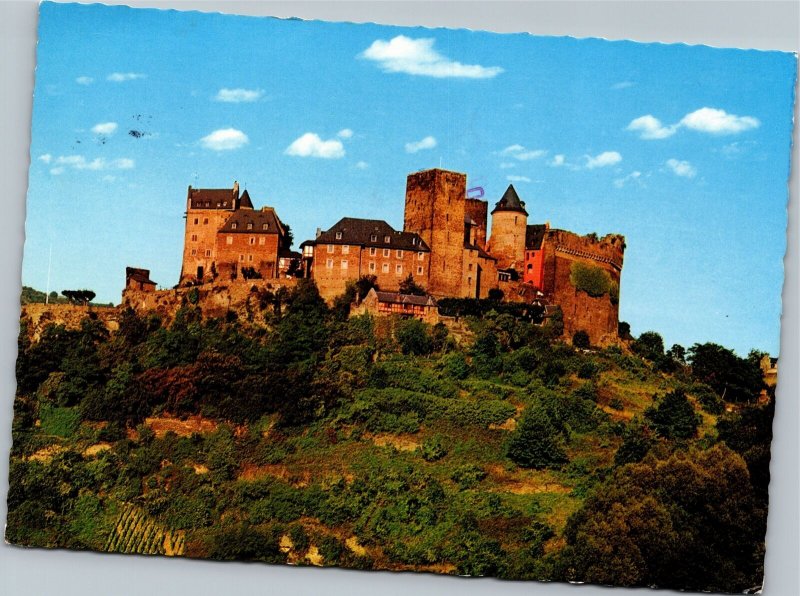 Postcard Germany Oberwessel The Schonburg castle