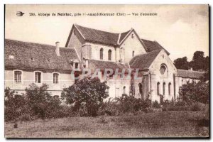 Postcard Abbey Noirlac near St Amand Montrond (Cher) view all