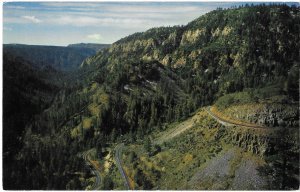 Switchbacks on 89A in Oak Creek Canyon Between Sedona & Flagstaff Arizona