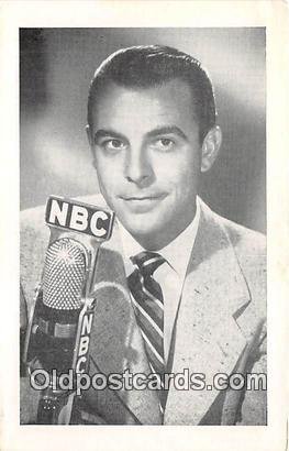 George Fenneman NBC Radio & Television Unused 