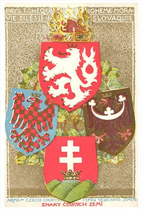 13592 Znaky Ceskych Zemi  Czech Coat of Arms