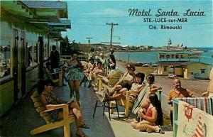 Canada, Quebec, Ste. Luce-Sur-Mer, Motel Santa Lucia, Cte. Rimouski, W. Schermer