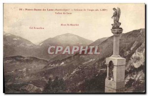 Old Postcard Our Lady of Laus Hautes Alpes of the Angel Column