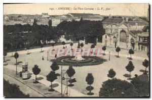 Old Postcard Angers Place Lorraine