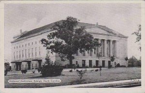 North Carolina Raleigh Memorial Auditorium