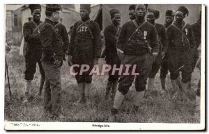 Old Postcard Senegalese Army