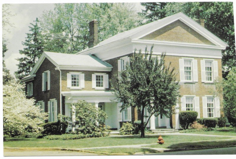 US unused. Ohio - Robert Burris Residence, Mount Vernon, Ohio.  Nice.