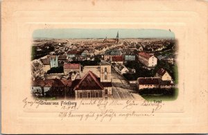 Postcard Gruss Aus Friedberg~132635