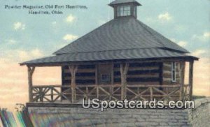 Powder Magazine, Old Fort Hamilton - Ohio