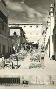 1940s RPPC Postcard 525 Cuesta de Mendizabal, Guanajuato Gto. Mexico Posted
