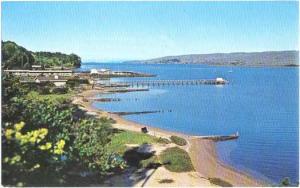 Tomales Bay in Marin County, California, CA, Chrome