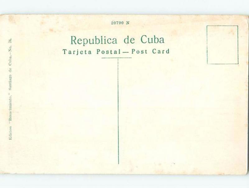 Unused Old Postcard VISTA PARCIAL Santiago De Cuba F5329