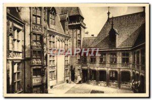 Old Postcard Bourges Old Houses of the 16th