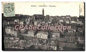 Old Postcard Morlaix Saint Martin Panorama