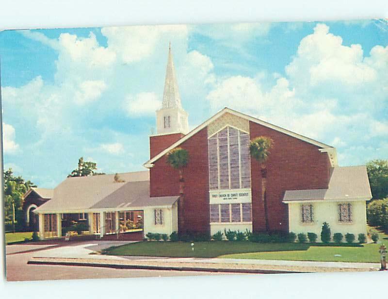 Pre-1980 CHURCH SCENE Winter Haven - Near Lakeland & Lake Wales Florida FL G4091