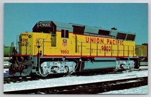 Union Pacific 9002 At Chicago IL 1978 Postcard D35