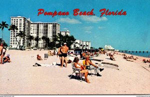 Florida Pompano Beach Beautiful Beach Scene