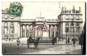 Postcard Old Paris Chamber of Deputies