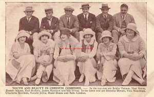 Advertising Postcard, Christie Comedies Youth & Beauty Cast Members