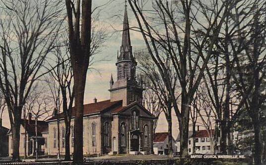 Maine Waterville Baptist Church 1915