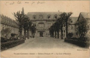 CPA VILLERS-COTTERETS Chateau Francois Ier La Cour d'Honneur (151858)