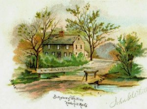 1880s H.B. Graves' Home Furnishing House Birthplace Of Whittier Haverhill 2 #5G