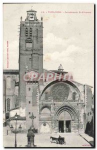 Toulouse - Cathedrale St Etienne - Old Postcard