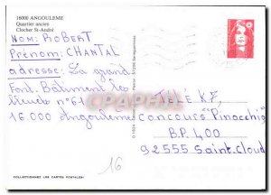 Modern Postcard Angouleme former District Bell St Andre