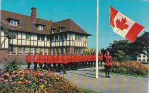 Canada Royal Canadian Mounted Police Flag Raising