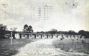 Rose-O-Day Motel in Houghton Lake, Michigan