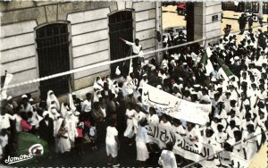 algeria, ALGIERS ALGER, Fêtes de l'Indépendance El-Djezair (1960s) Postcard (6)