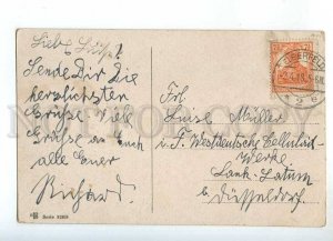 241275 GERMANY village view 1918 year Elberfeld RPPC