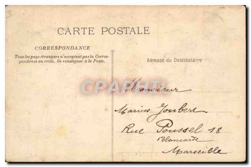 Old Postcard La Sainte Baume General view