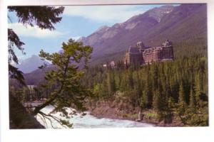 Banff Springs Hotel, Bow River, Alberta