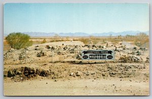 Territorial Prison Cemetery Yuma AZ Postcard L13