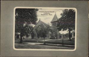 Sandwich MA Corpus Christi Church c1910 Postcard