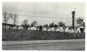 Knoxville Tennessee Postcard Chapman Highway Motor Court Rte 9 Hwy 71  #75910