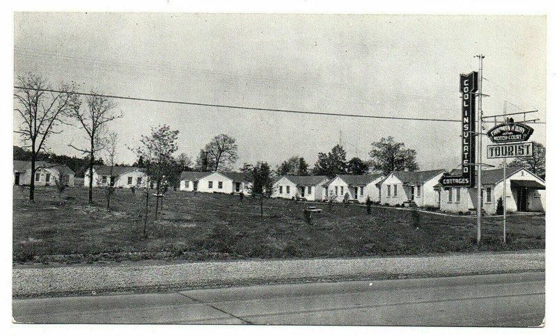 Knoxville Tennessee Postcard Chapman Highway Motor Court Rte 9 Hwy 71  #75910