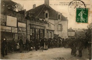 CPA AK NÉRIS-les-BAINS Foire de la St. Martin dite foire aux chevres (860476)