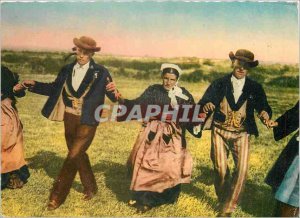 Modern Postcard Scenes and Types Breton Gavotte Britons