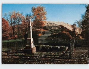 Postcard Great Grave, Whitman Mission National Historic Site, Walla Walla, WA