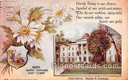 Daisy, State Capitol Raleigh, NC, USA Postcard Post Card Raleigh, NC, USA Dai...