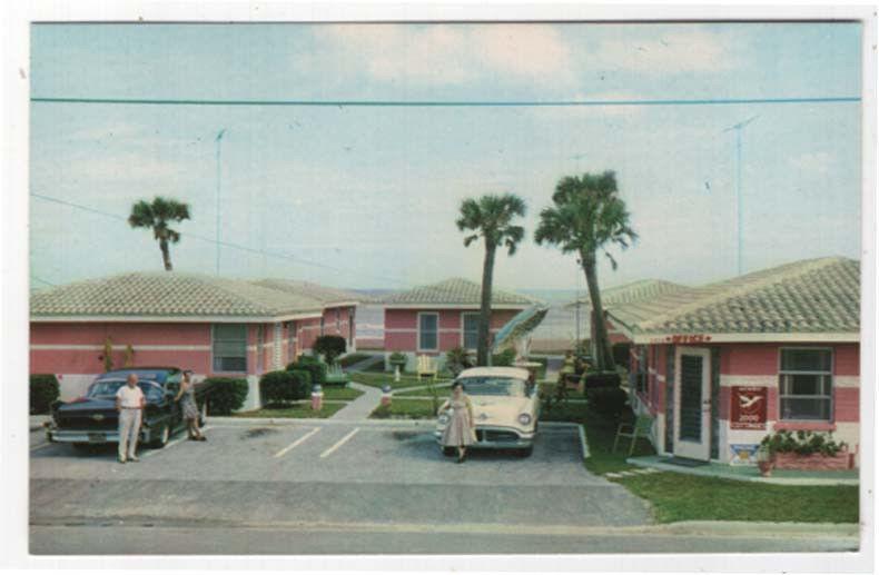 Daytona Beach Florida Early View Of La Villa Rex Ocean Front